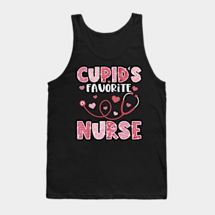 Cupid's Favorite Nurse Valentine's Day Tank Top